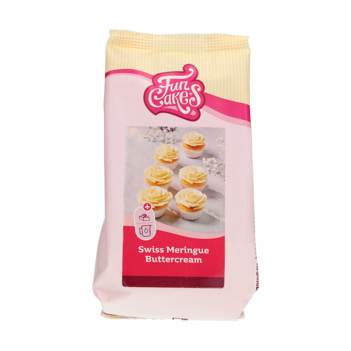 Funcakes Směs švýcarský bílkovo máslový krém 400 g