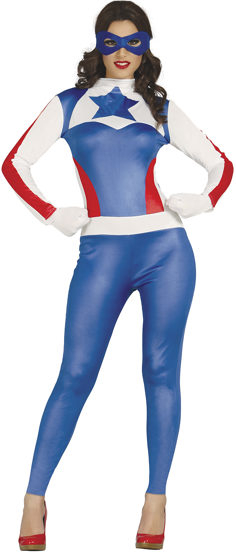 Levně Guirca Dámský kostým - Captain America