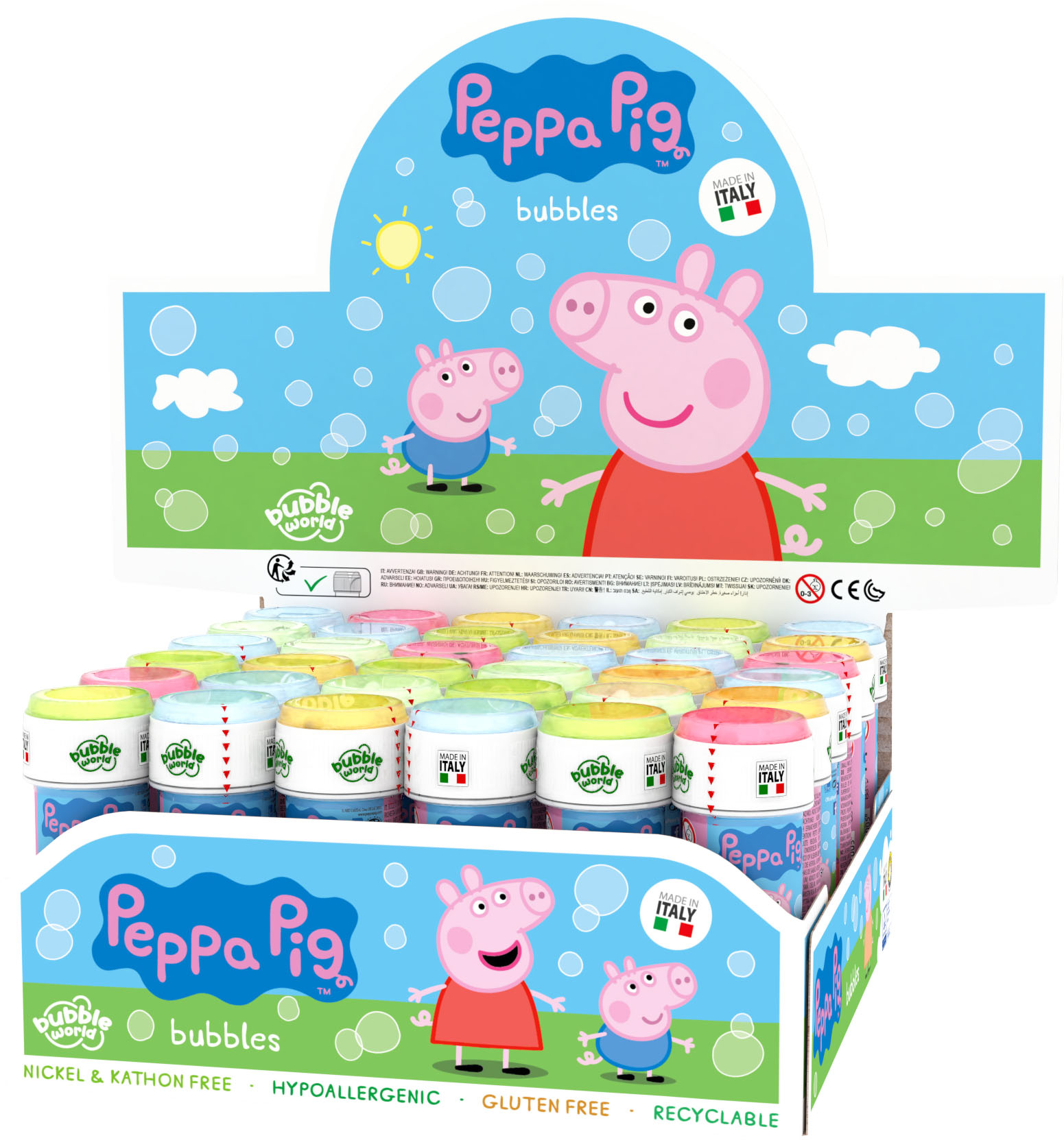 Levně Svet balonku Bublifuk Peppa Pig 60 ml