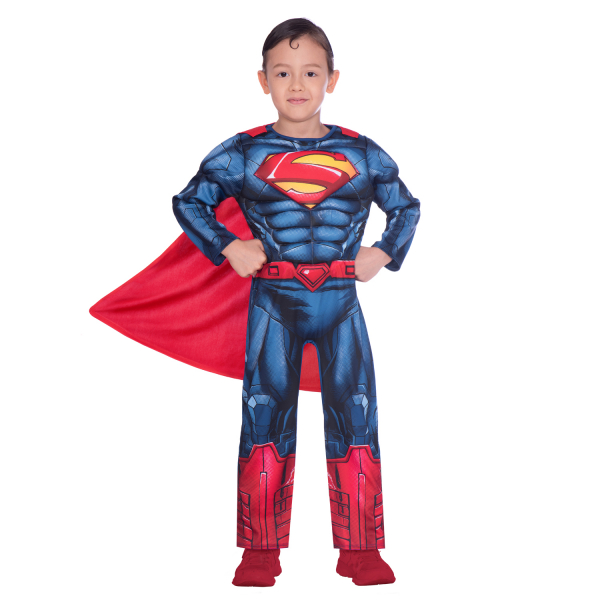 Amscan Detský kostým - Superman Classic Velikost - děti: 4 - 6 let