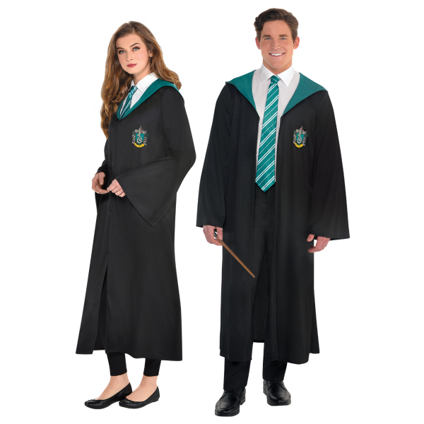 Amscan Čarodejnícky plášť Slizolin - Harry Potter Velikost - dospělý: PLUS