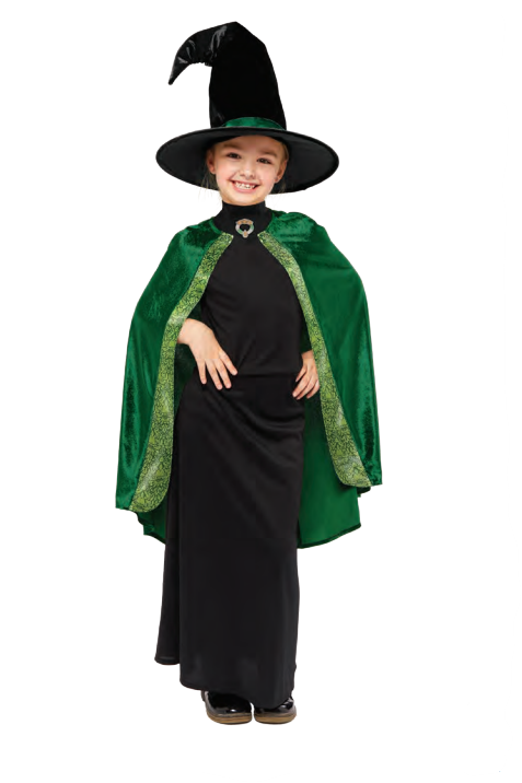 Amscan Dětský kostým - Profesorka McGonagallová Velikost - děti: 10 - 12 let
