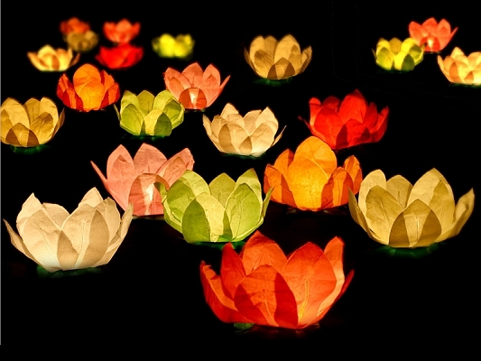 Levně PartyDeco Plovoucí lampiony 6ks