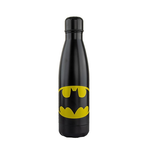 Levně Distrineo Kovová láhev DC Comics - Batman černo žlutá