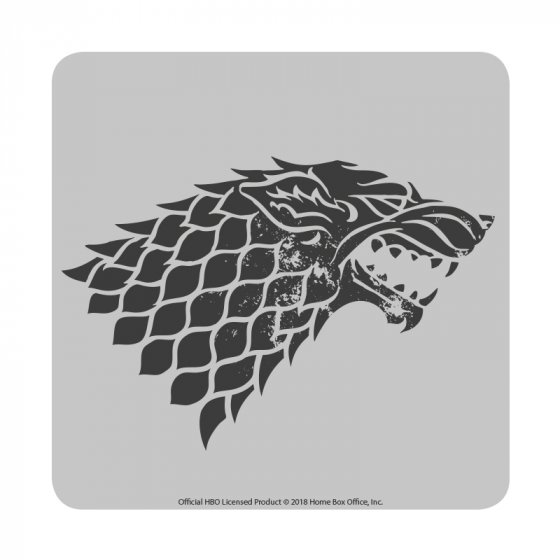 Levně Half Moon Bay Podtácka Game of Thrones - Stark