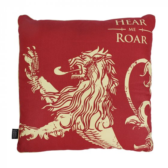 Levně Half Moon Bay Polštář Game of Thrones - Lannister Hear me Roar