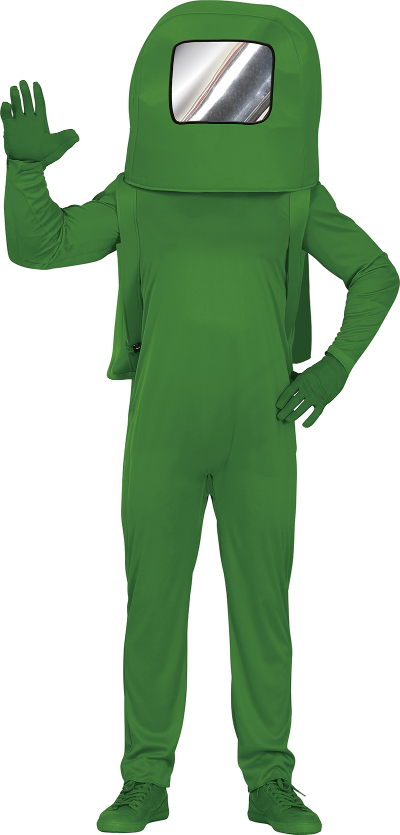 Levně Guirca Dětský kostým - Among Us zelený