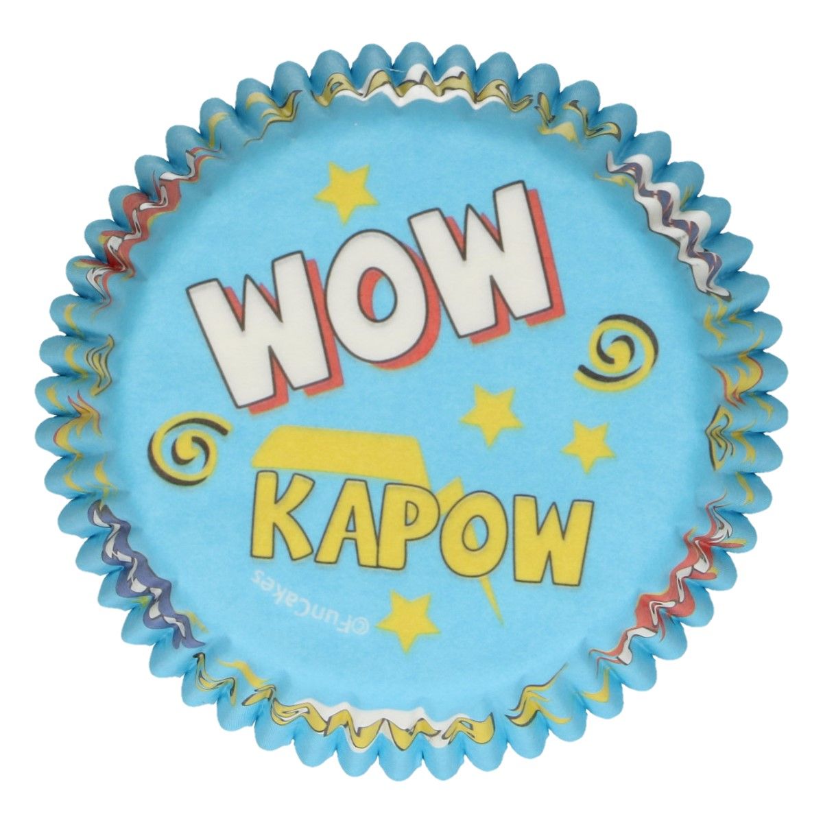 Funcakes Košíčky na pečení - Modré Superhrdinové 48 ks
