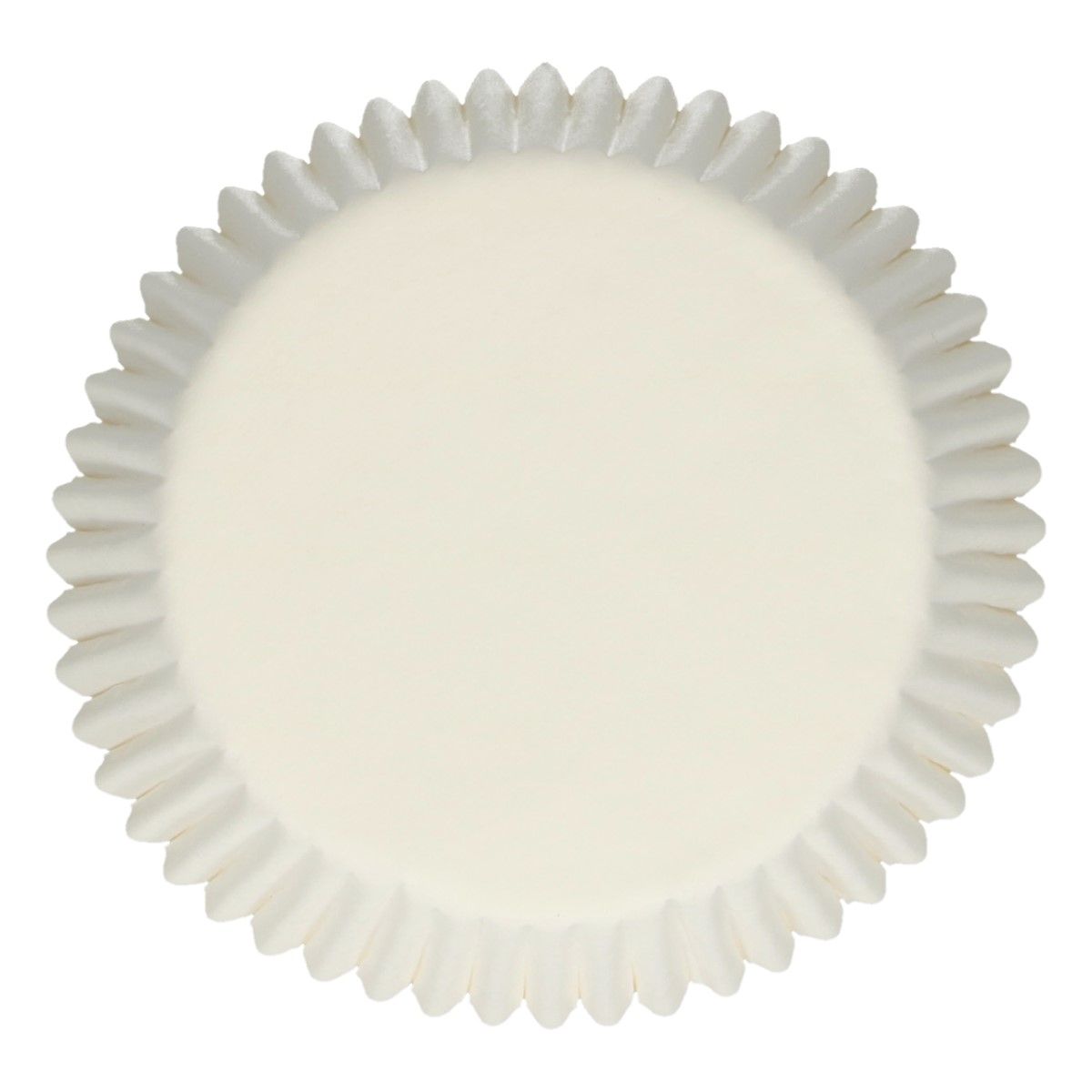 Levně Cakesupplies Košíčky na pečení - bílé 48 ks
