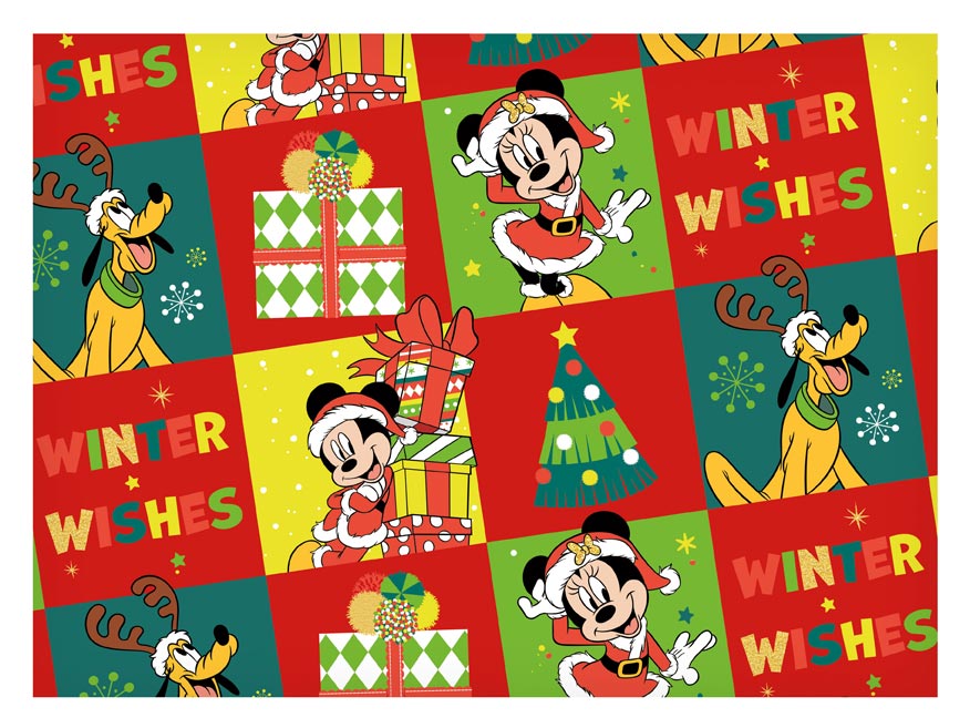 Christmas wrapping paper - Mickey Mouse
