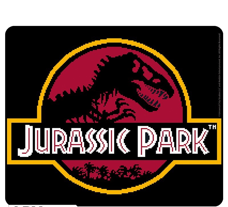 Abysse Corp Podložka pod myš Jurský Park - Pixel