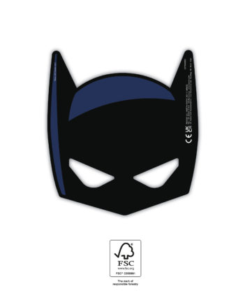 Procos Papírové masky - Batman 6 ks