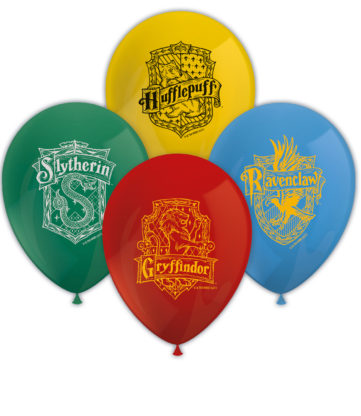 Levně Procos Sada latexových balonů - Harry Potter fakulty 8 ks