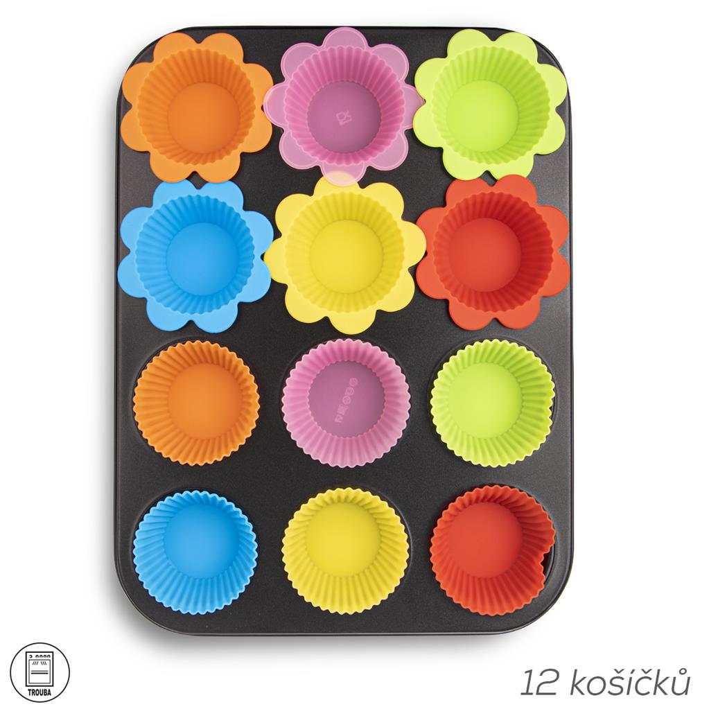 Levně Orion Forma na muffiny a košíčky na pečení 12 ks
