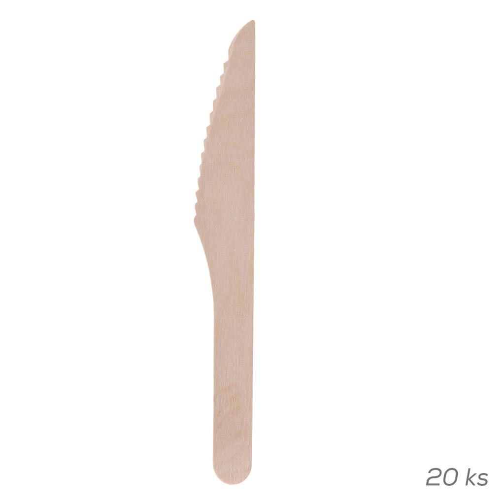 Levně Orion Nůž - dřevo 16,5 cm 20 ks