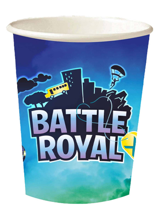 Amscan Kelímky - Battle Royal 250 ml 8 ks