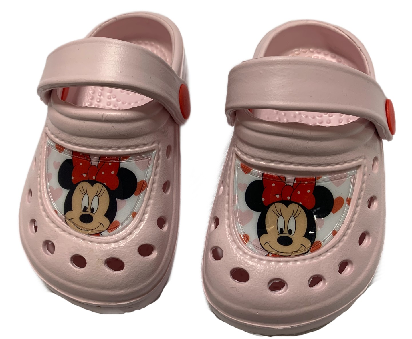 Levně Setino Dívčí sandály - Minnie Mouse růžové Obuv: 30/31