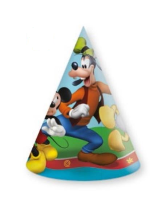 Procos Párty kloboučky Mickey Mouse Rock 6 ks
