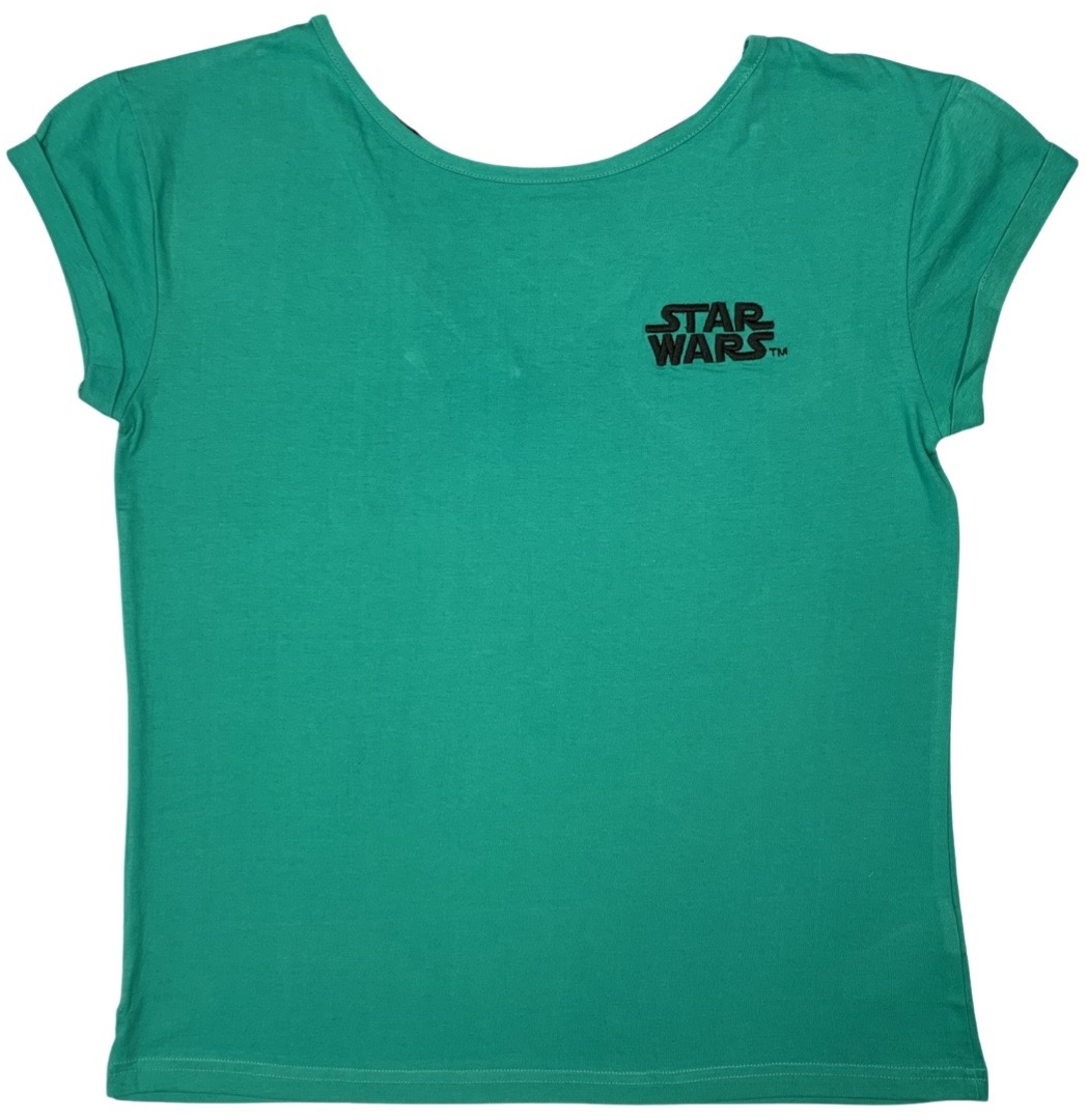Eplus Dámské triko - Star Wars zelené