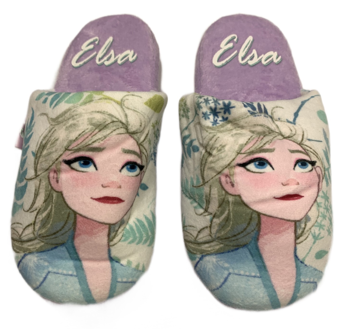 Levně Setino Dětské pantofle - Frozen Elsa fialové Obuv: 30/31