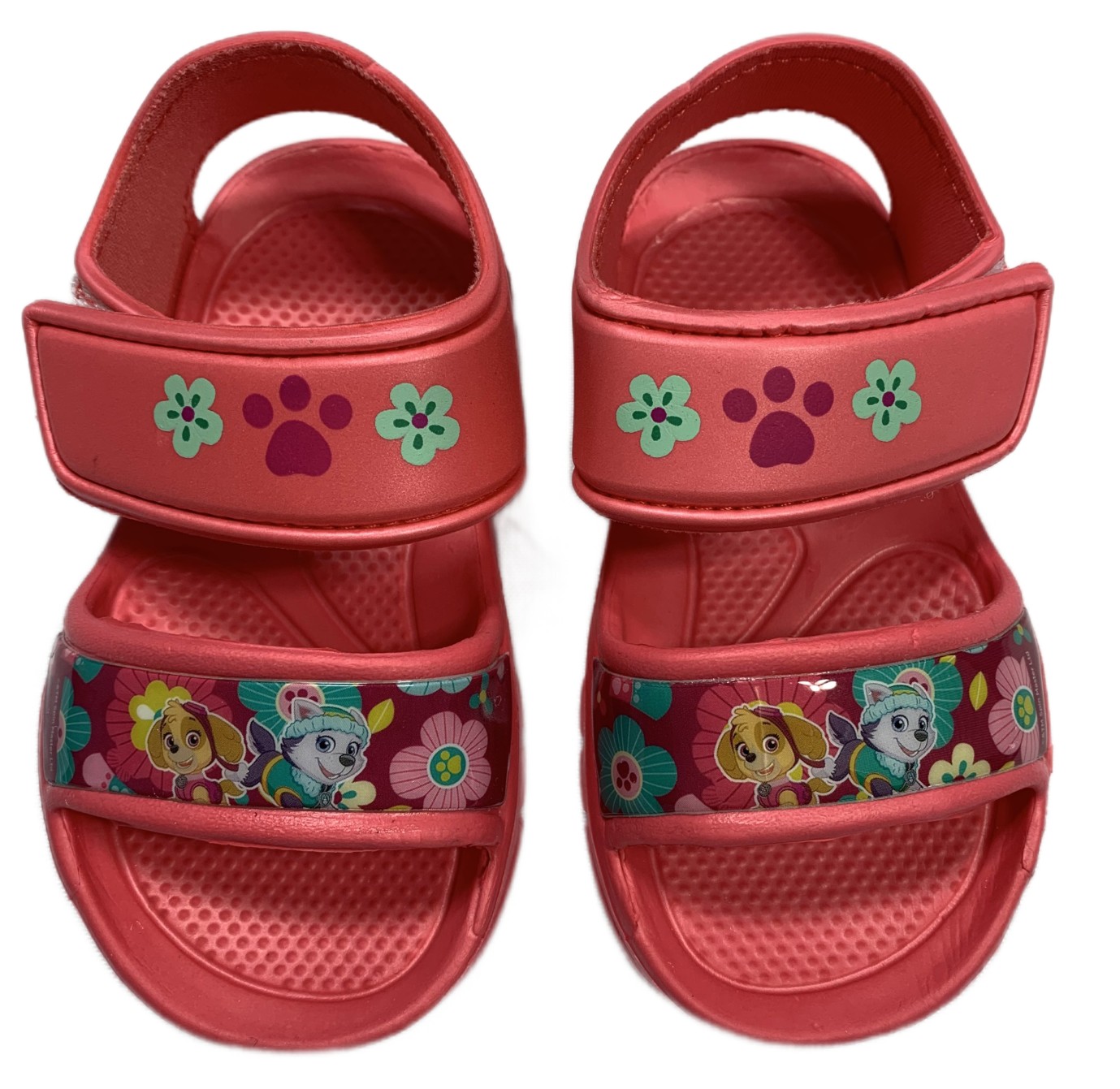 Levně Setino Dívčí sandály - Paw Patrol tmavě růžové Obuv: 22