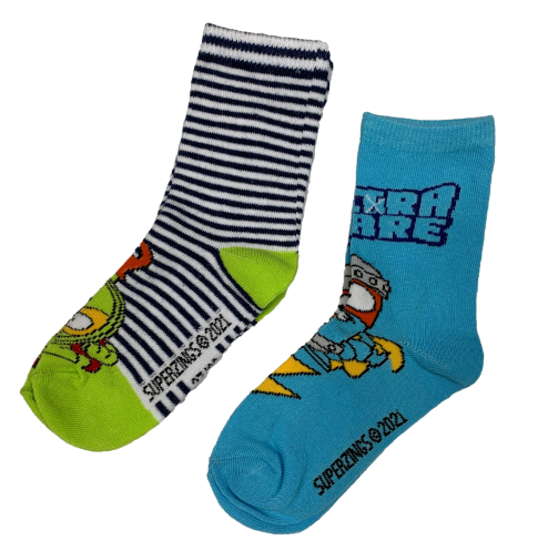 Levně EPlus Chlapecké ponožky - Super Zings 2 ks