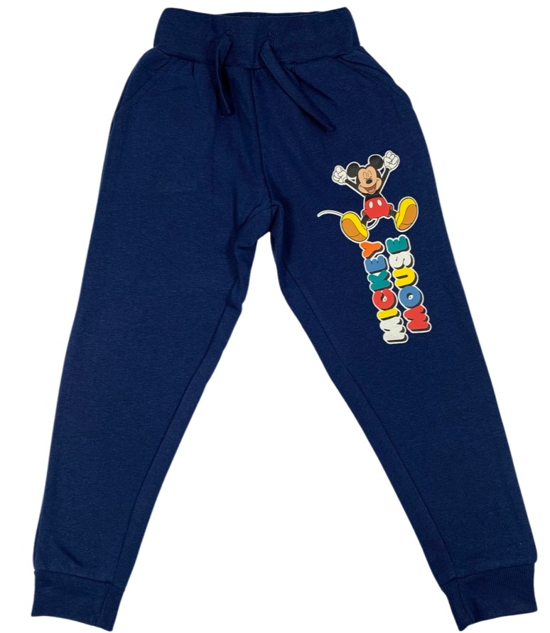 Levně Podmix Chlapecké tepláky - Mickey Mouse tmavomodré