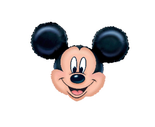 Levně Amscan Fóliový balón - Mickey Mouse hlava