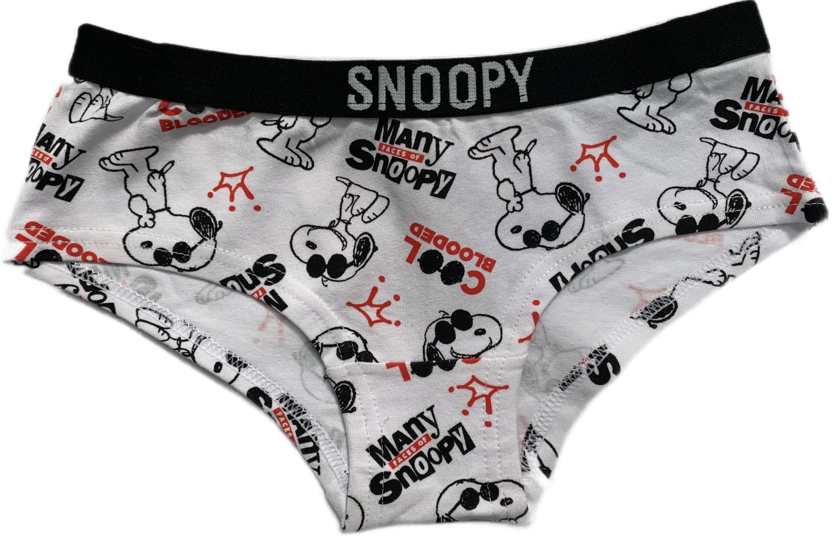 Eplus Dívčí spodní prádlo - Snoopy bílé
