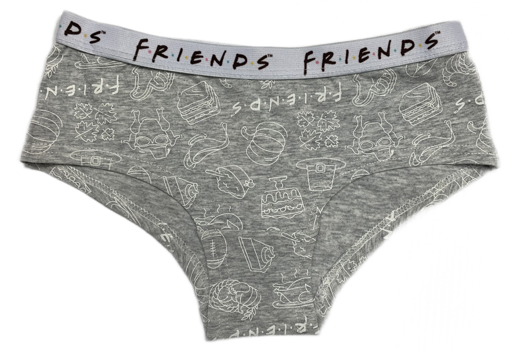 Levně EPlus Dívčí spodní prádlo Friends - Přátelé šedé