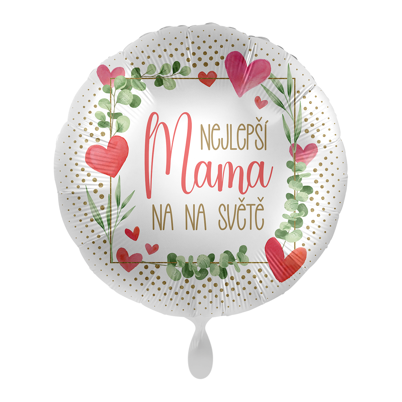 Levně Premioloon Fóliový balón kruh - Nejlepší mama na světě