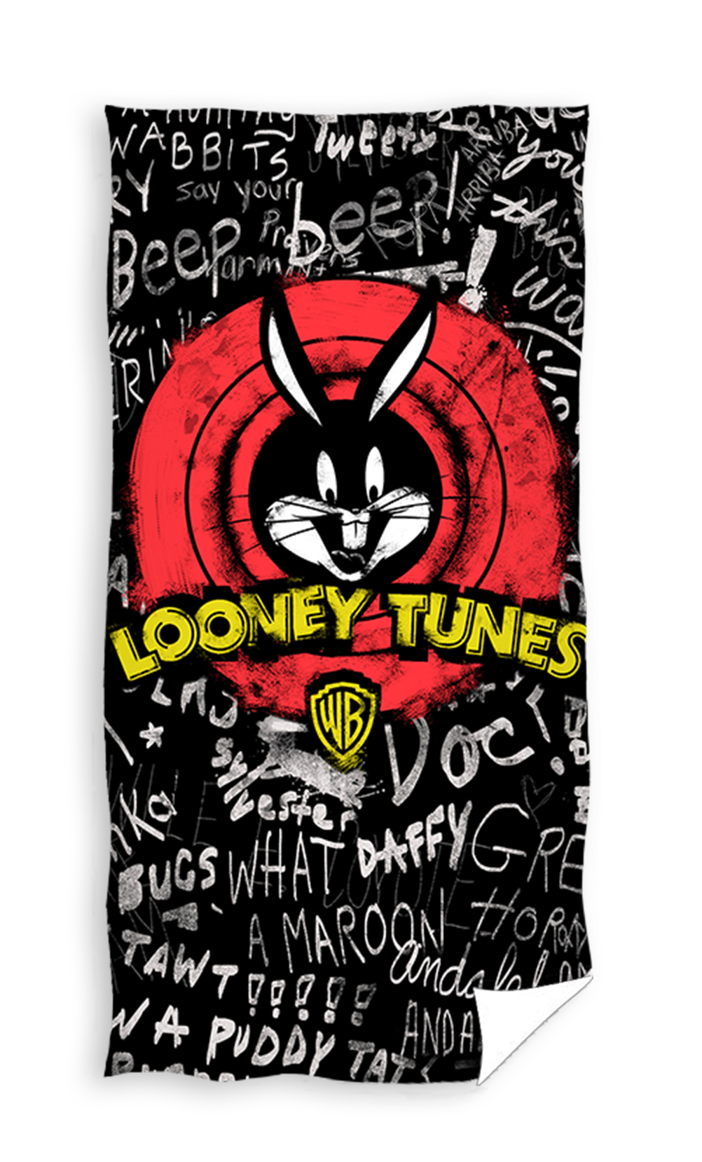 Levně Carbotex Osuška - Looney Tunes Bugs Bunny 70 x 140 cm