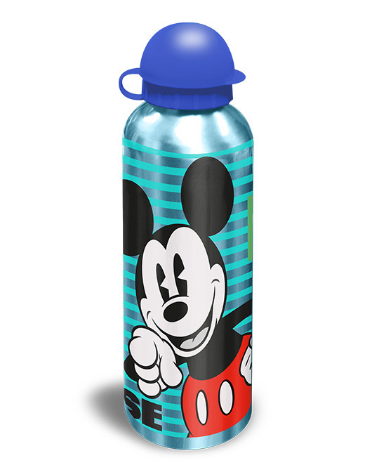Levně Euroswan Láhev na vodu Mickey Mouse - modrá