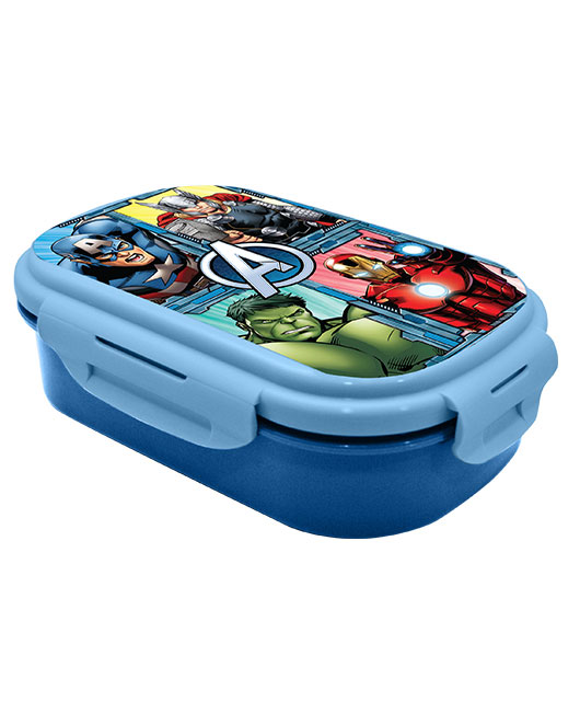 Levně Euroswan Box na svačinu s vidličkou - Avengers