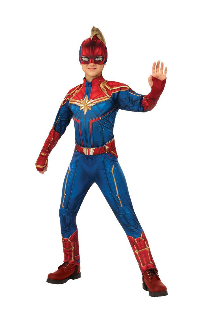 Levně Rubies Dětský kostým - Hero Kapitán Marvel Deluxe