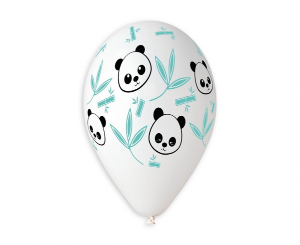 Levně Godan Balóny Panda 5 ks