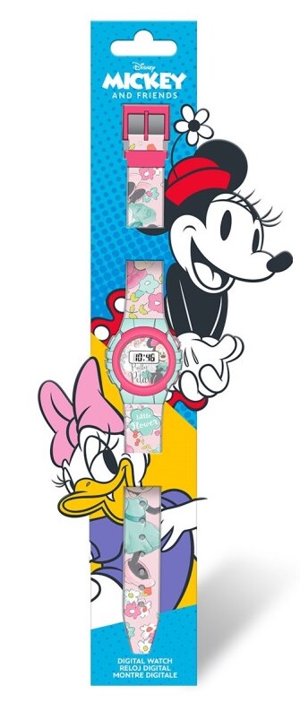Levně Euroswan Dětské náramkové hodinky digital - Disney Minnie Mouse