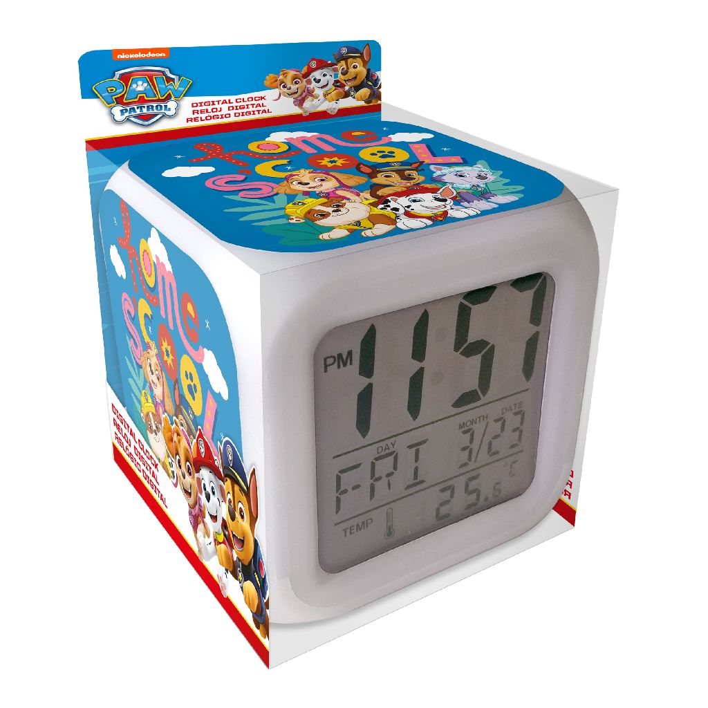 Levně Kids Licensing Digitální budík - Paw Patrol