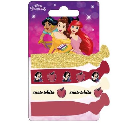 Levně Cérda Elastické gumičky do vlasů - Disney Princess Sněhurka