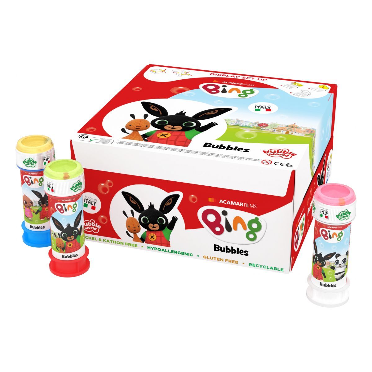 Levně Svet balonku Bublifuk Bing 60 ml