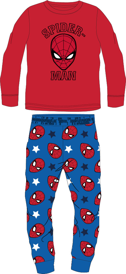Levně EPlus Chlapecké pyžamo - Spiderman s hvězdičkami