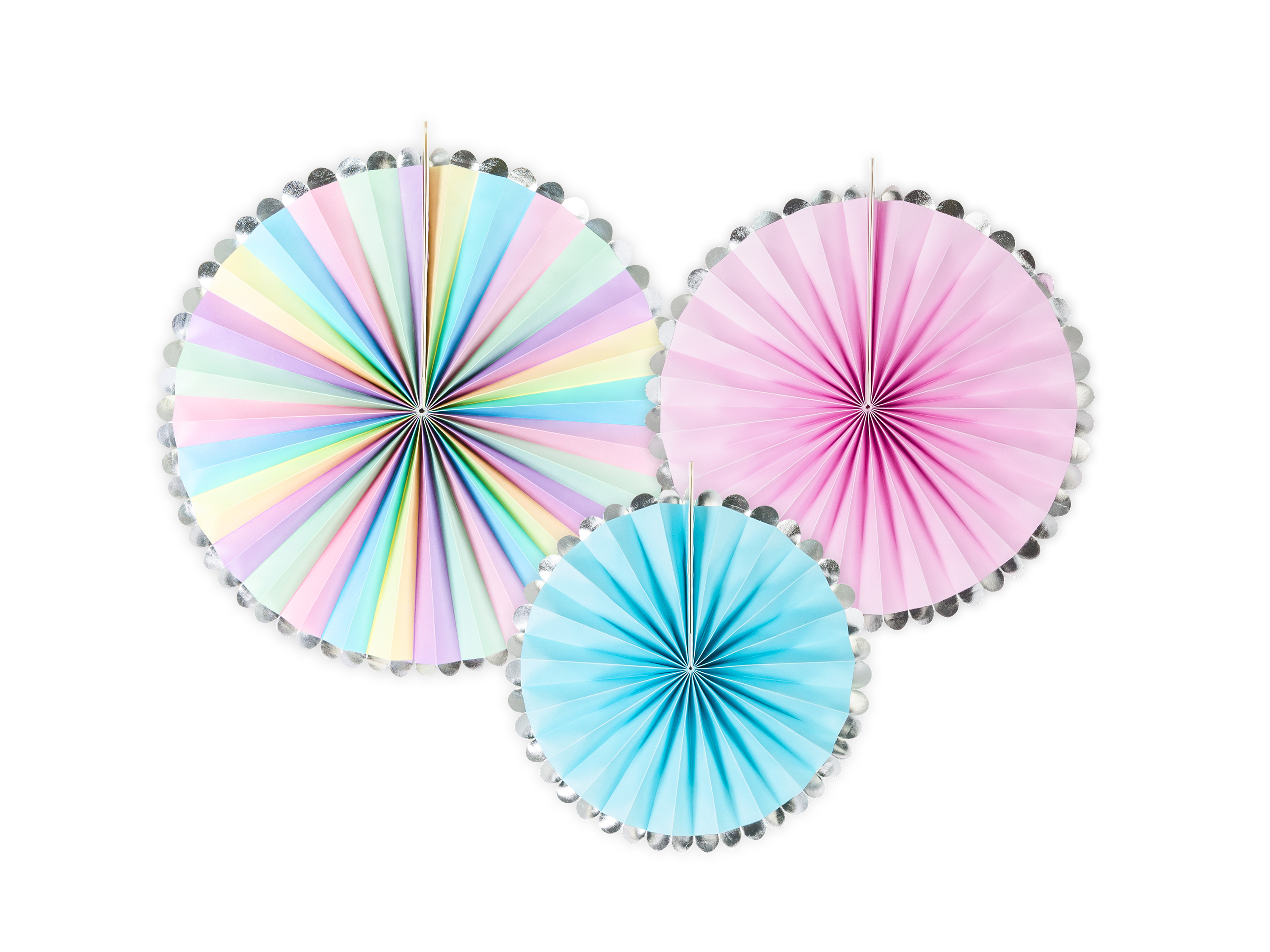 Levně PartyDeco Dekorační rozety - Jednorožec