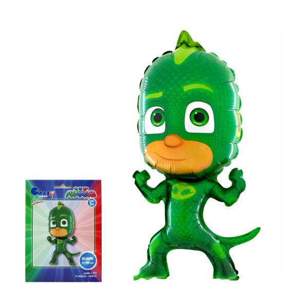 Levně BP Fóliový balón PJ Masks - Gekko zelený 92 cm