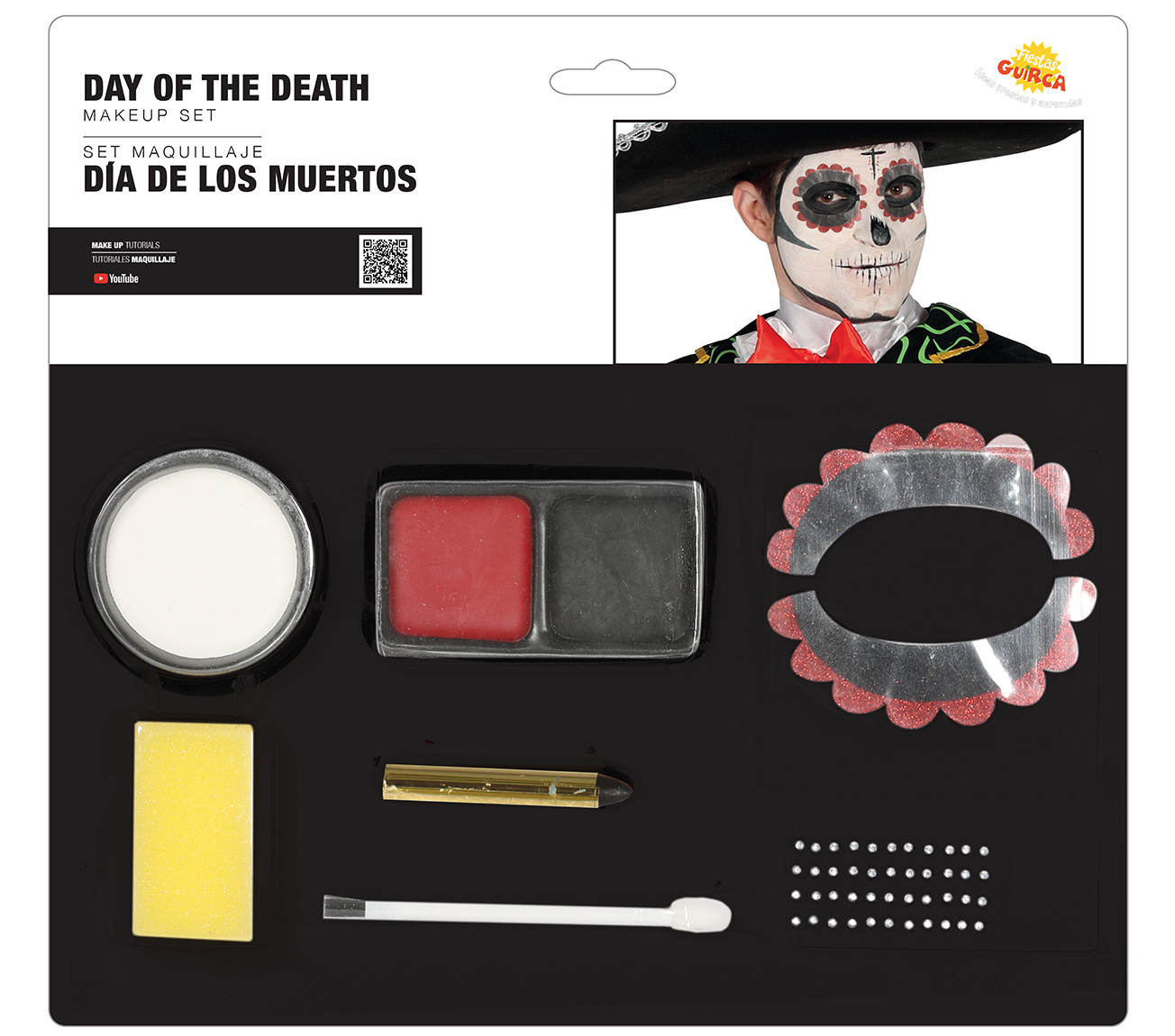 Levně Guirca Make-up set - Dia de Los Muertos