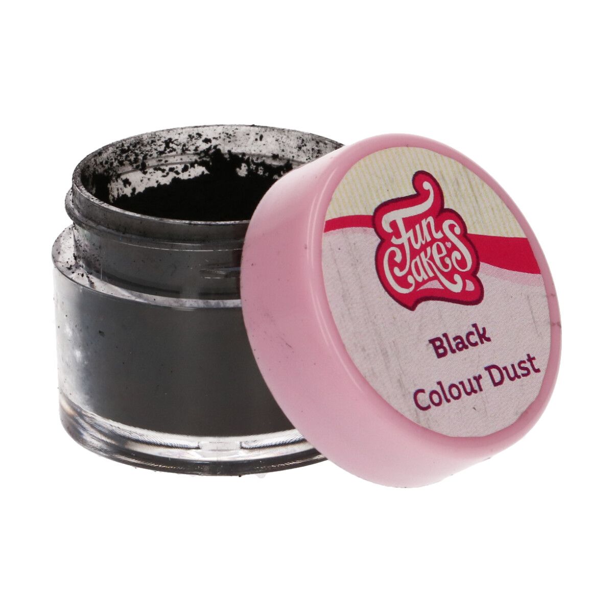 Levně Cakesupplies Jedlá prachová barva Dust Black - černá