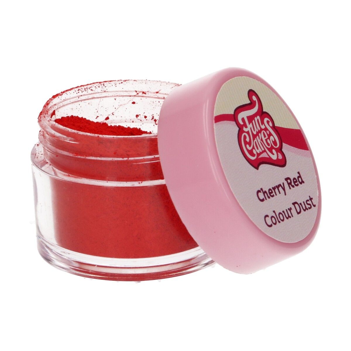 Levně Cakesupplies Jedlá prachová barva Dust Cherry Red - červená