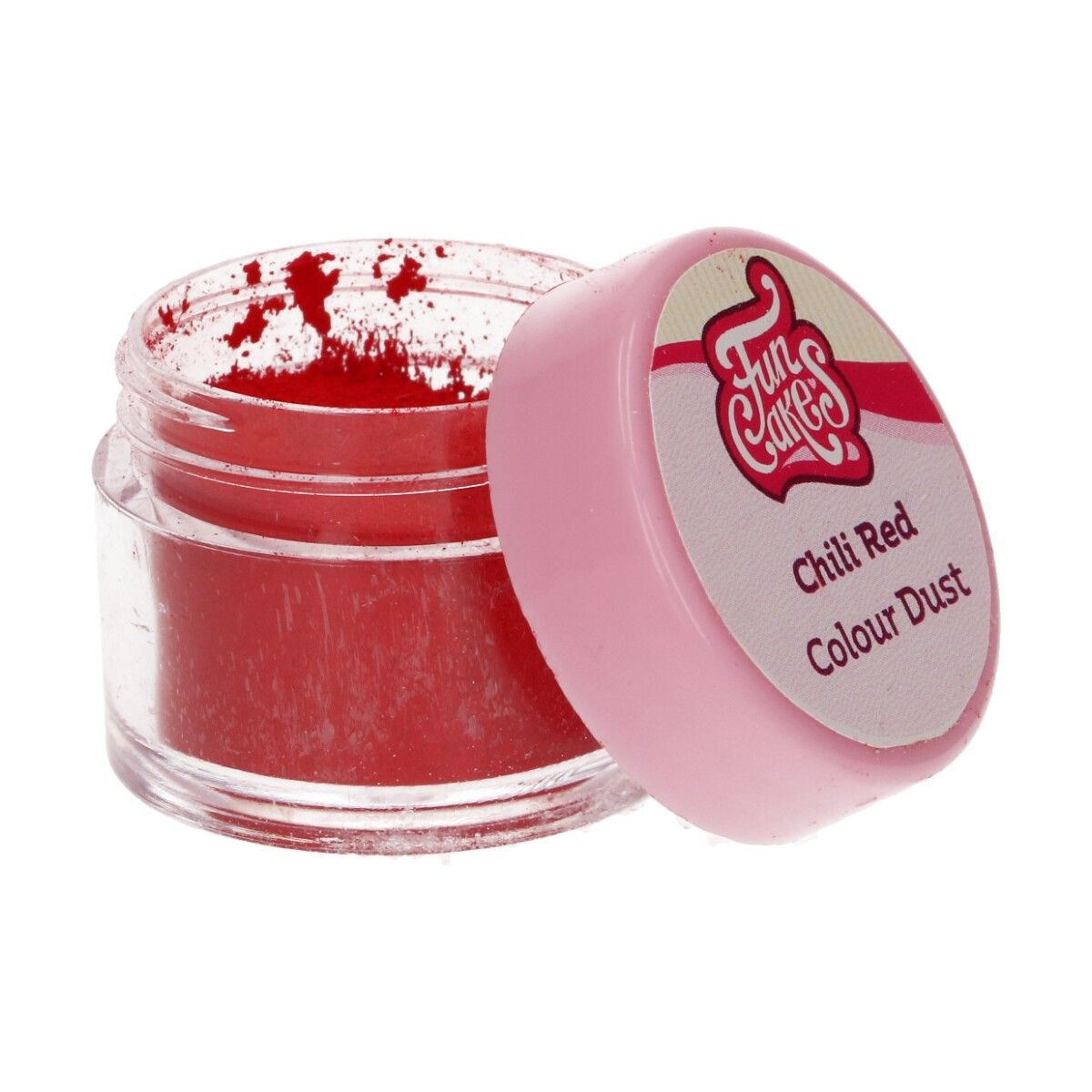 Levně Cakesupplies Jedlá prachová barva Dust Chilli Red - červená