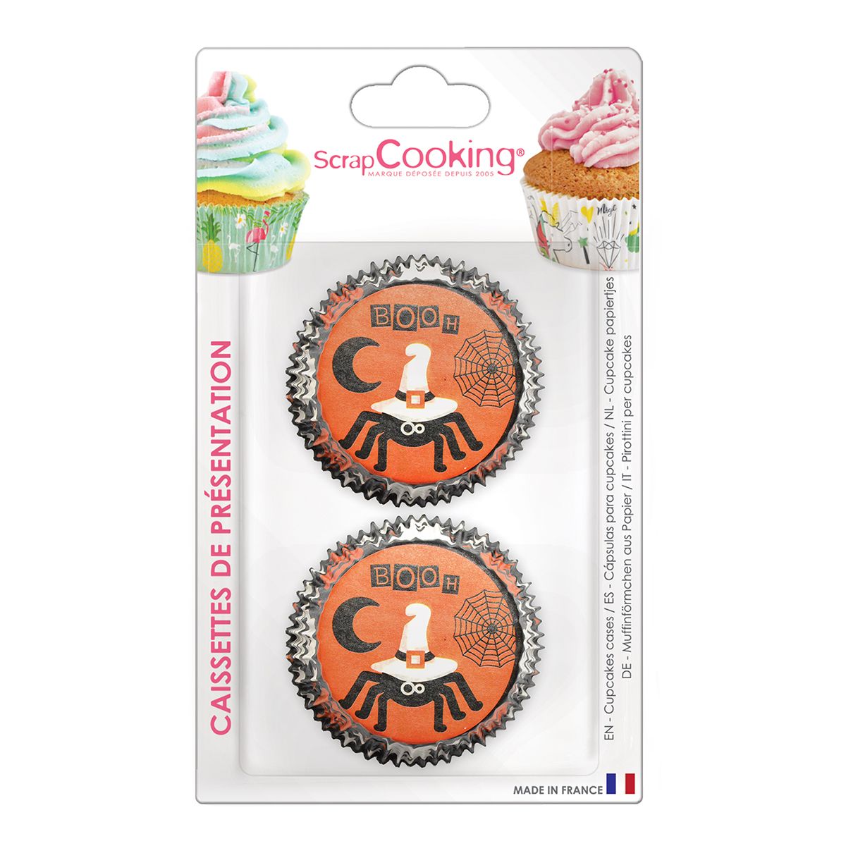 Scrapcooking Košíčky na muffiny - Halloween Booh 36 ks