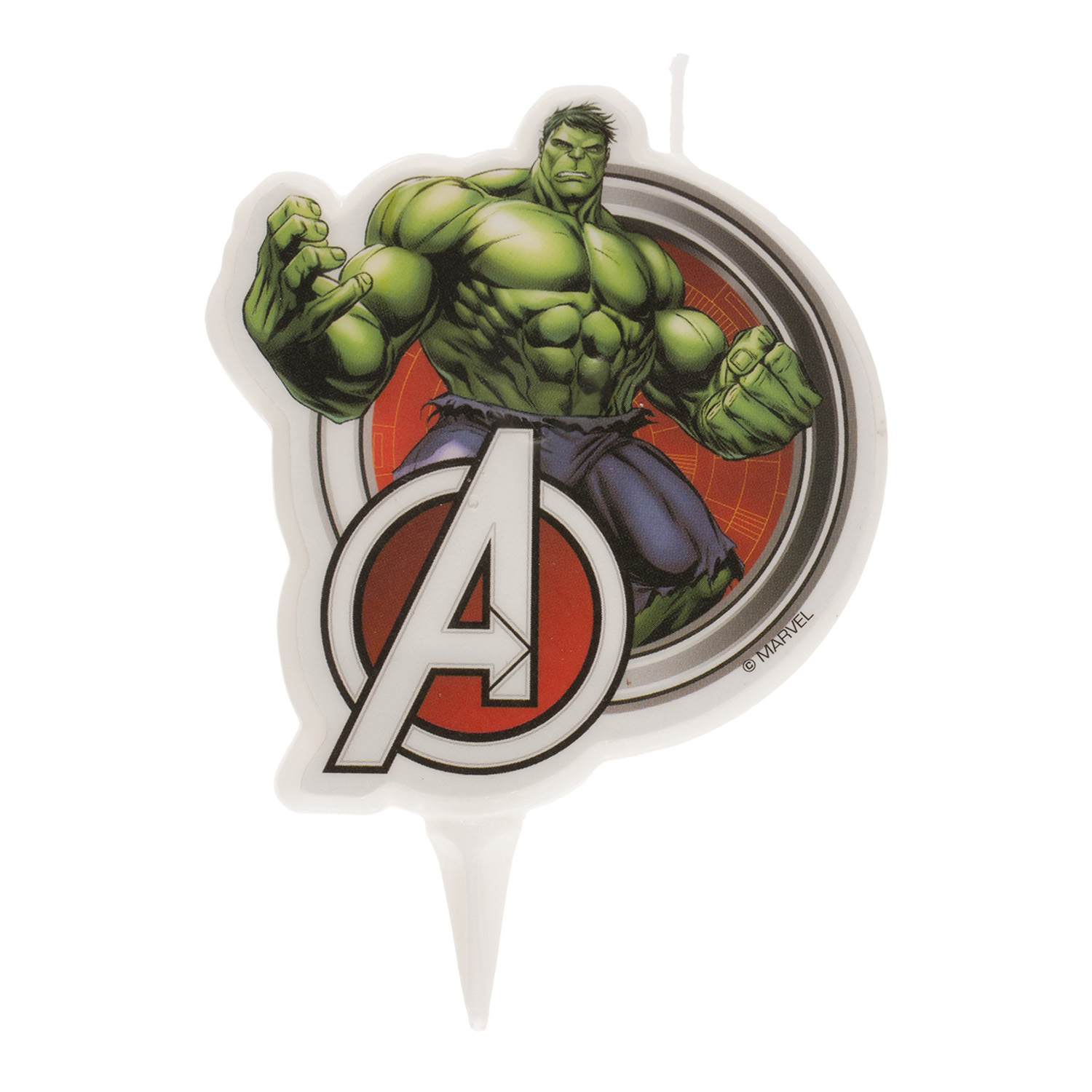 Levně Dekora Narozeninová svíčka - Hulk 7,5 cm