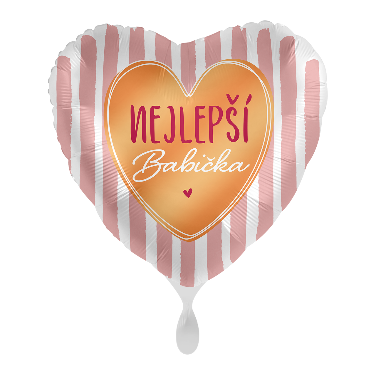 Levně Premioloon Fóliový balón srdce - Nejlepší babička
